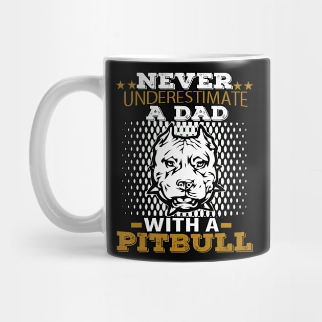 Dad With A Pitbull by Gift Of Life